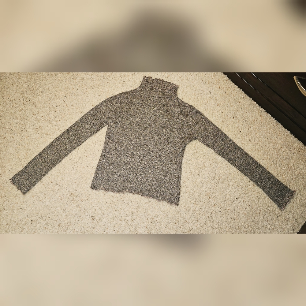 Chelsea & Violet Ruffled Shimmer Blouse - Picture 10 of 10